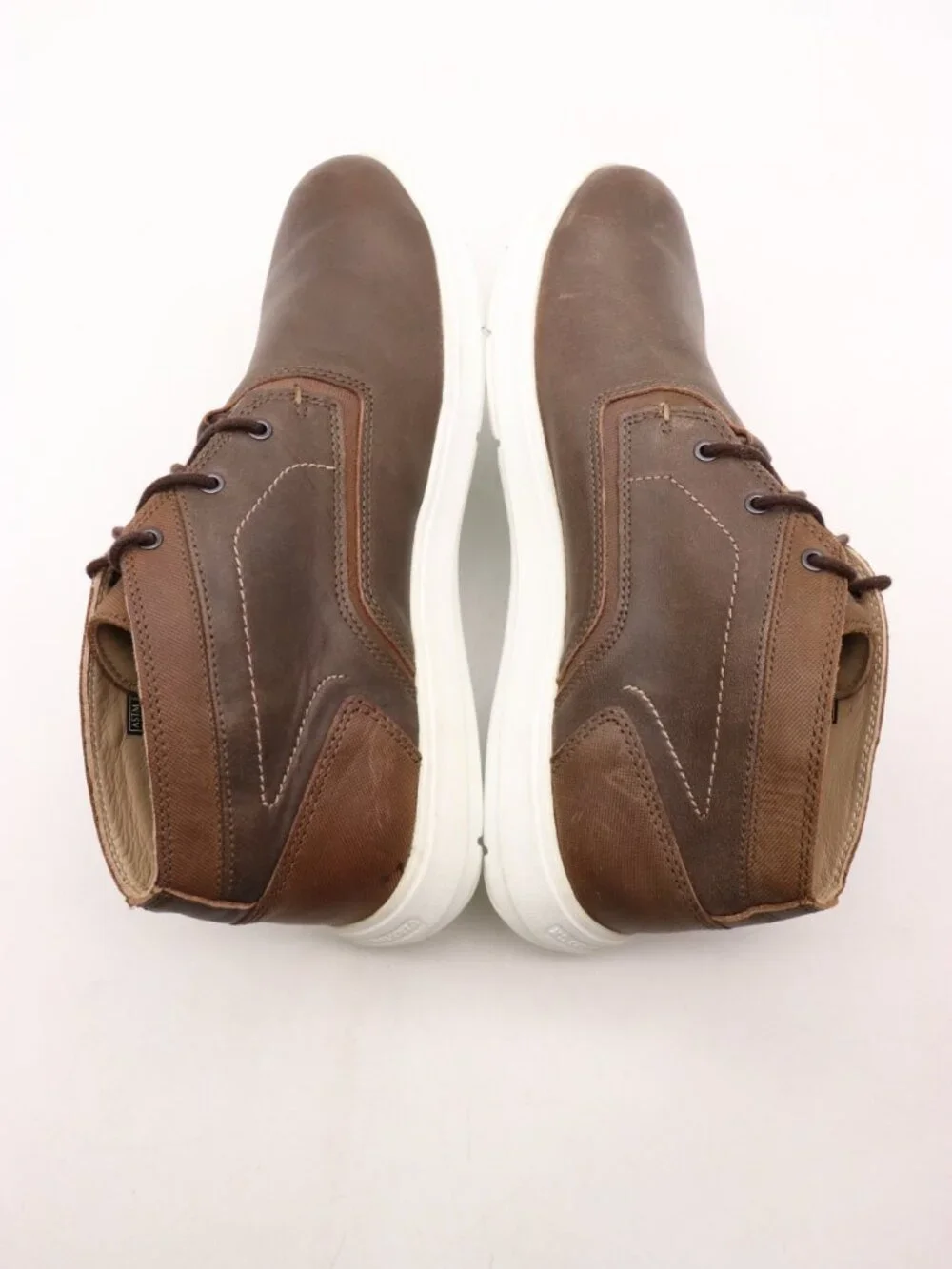 Red Wing Cross Lite Men's Size 13 D Brown Leather Safety Toe Chukka Boots